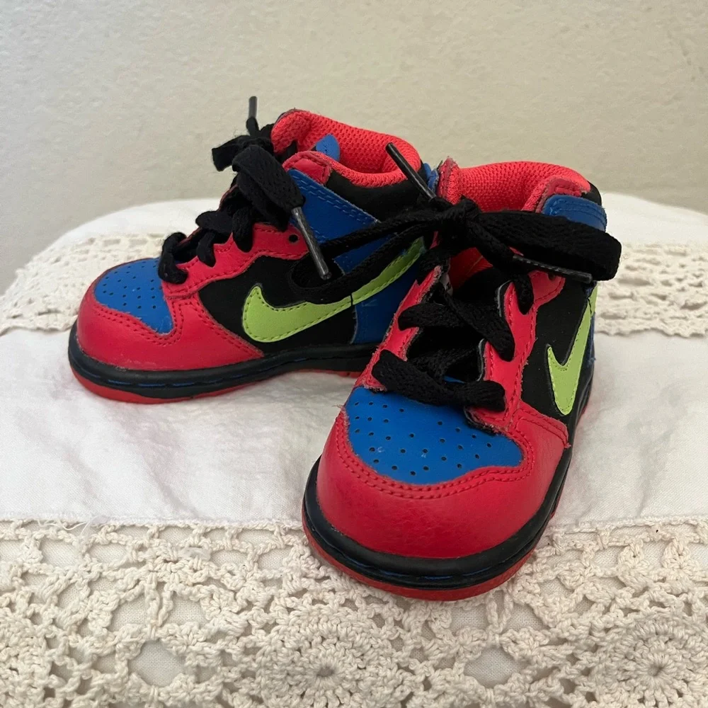 Nike baby high top sneakers.
